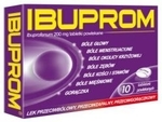 Zdjęcie Ibuprom 200 mg 10 tabletek