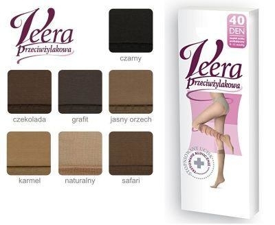 Zdjęcie VEERA Podkolanówki przeciwżylakowe 40 den rozmiar 1/2 SOLEI
