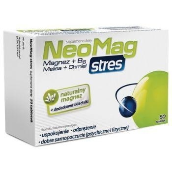 Zdjęcie Neomag Stres, 50 tabletek