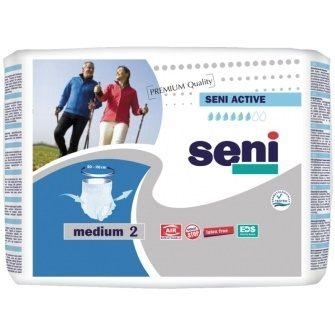 Zdjęcie Pieluchomajtki SENI ACTIVE normal medium 30 sztuk