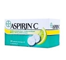 Zdjęcie Aspirin C 400mg+240mg 20 tabletek musujących