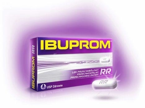 Zdjęcie Ibuprom RR  0,4 g, 48 tabletek