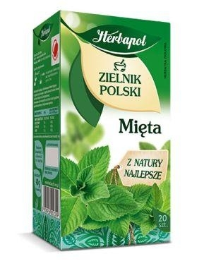 Zdjęcie Zioła fix Mięta pieprzowa liść 2g 30 torebek