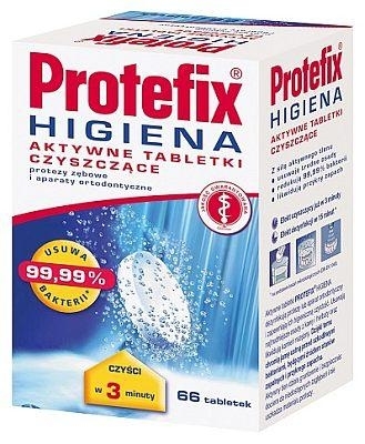 Zdjęcie Protefix HIGIENA Tabletki czyszczące 66 tabletek