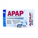 Zdjęcie APAP 500 mg 100 tabletek powle...