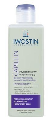 Zdjęcie IWOSTIN CAPILLIN wzmacniający płyn micelarny 215ml