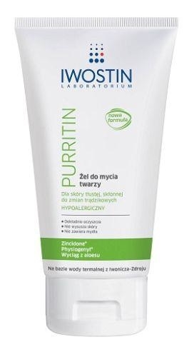 Zdjęcie IWOSTIN PURRITIN REHYDRIN Nawilżający  żel do mycia twarzy 150 ml