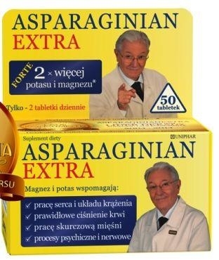 Zdjęcie Asparaginian Magnezu Potasu Extra 50 sztuk