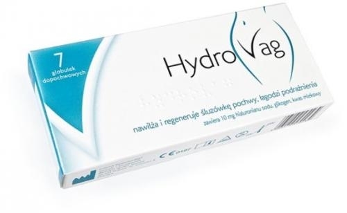 Zdjęcie HydroVag globulki dopochwowe, 7 globulek