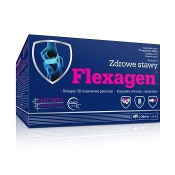 Zdjęcie OLIMP Flexagen smak malinowy,  30 sasz.