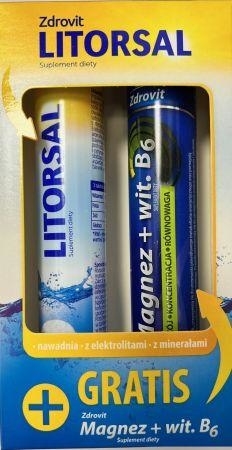 Zdjęcie Litorsal +Zdrovit Magnez+Wit.B6 ,