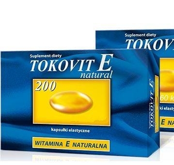 Zdjęcie Tokovit E Natural 200 60 kapsułek
