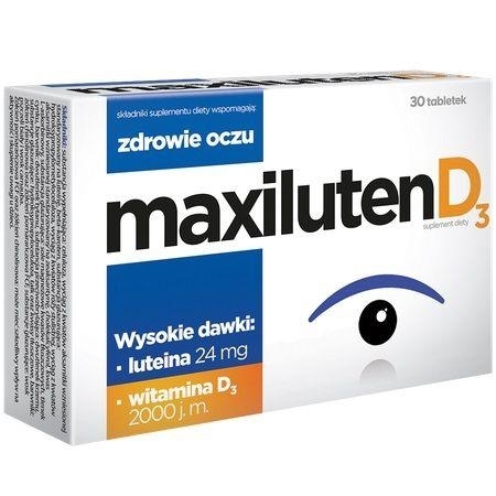 Zdjęcie Maxiluten D3 tabl. 30 tabl.!!!!!!