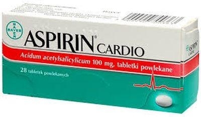 Zdjęcie Aspirin Cardio 100 mg 28 tabletek