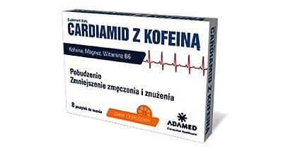 Zdjęcie CARDIAMID Z Kofeiną pastylki smak cytrusowy