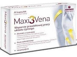 Zdjęcie Maxi3Vena kapsułki twarde 30 kaps.