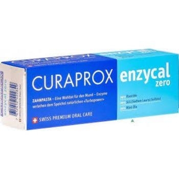 Zdjęcie CURASEPT Pasta do zębów Enzycal ZERO bez fluoru 75ml