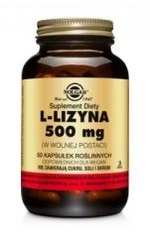 Zdjęcie SOLGAR L-Lizyna 500 mg 50 kaps...