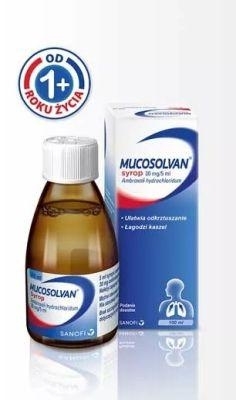 Zdjęcie Mucosolvan syrop 0,03 g/5ml 200 ml