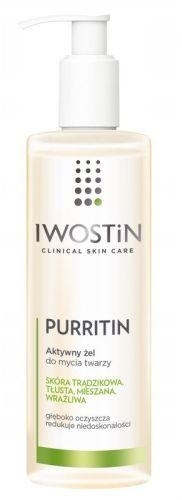 Zdjęcie IWOSTIN PURRITIN Aktywny Żel do mycia 300 ml