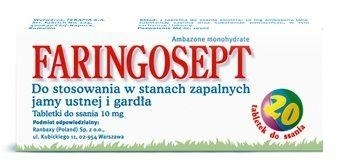 Zdjęcie Faringosept tabletki do ssania 20 tabletek