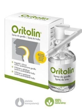 Zdjęcie Oritolin 425 dawek spray do gardła, 30ml