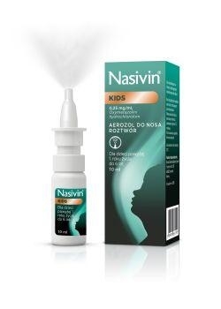 Zdjęcie Nasivin Kids aerozol do nosa 0,25mg/1ml, 10ml