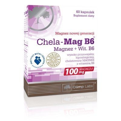Zdjęcie Olimp Chela-Mag B6 60 kapsułek