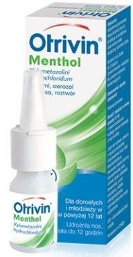 Zdjęcie Otrivin Menthol aerozol do nosa 10 ml