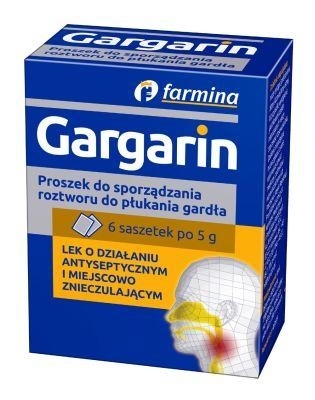 Zdjęcie Gargarin proszek do sporządzenia płynu do płukania, 30g (słoik)