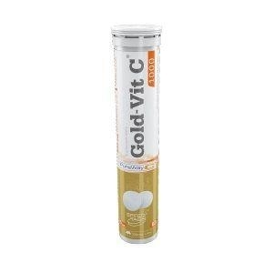 Zdjęcie OLIMP Gold-Vit C 1000 smak pomarańczowy tabletki musujące 20 tabl.