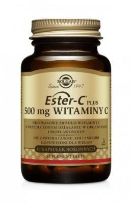 Zdjęcie SOLGAR Ester C-Plus witamina C 500 mg 50 kapsułek