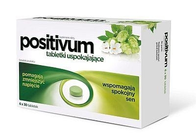 Zdjęcie Positivum Tabletki Uspokajające 180 tabletek