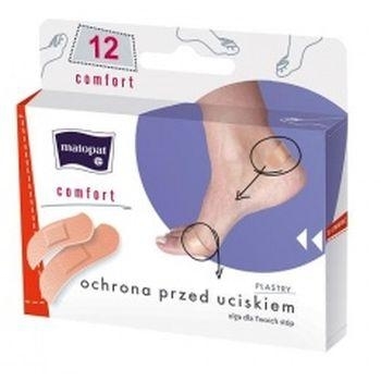 Zdjęcie Plastry z opatrunkiem MATOPAT COMFORT (009), 12 sztuk