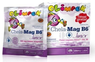 Zdjęcie OLIMPEK CHELA-MAG B6 Junior 15 saszetek