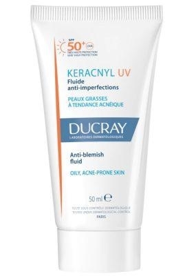 Zdjęcie Ducray Keracnyl UV Fluid Przeciw niedoskonałościom, 50ml