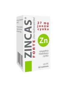 Zdjęcie Zincas forte 50tabl