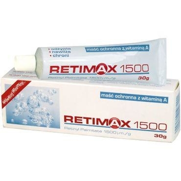 Zdjęcie Retimax 1500 Maść ochronna z witaminą A 30 g
