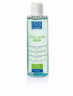 Zdjęcie ISIS Pharma Teen Derm Woda micelarna do oczyszczania skóry tłustej, trądzikowej 200 ml.