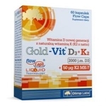 Zdjęcie Olimp Gold-Vit D3 2000 j.m.+K2...