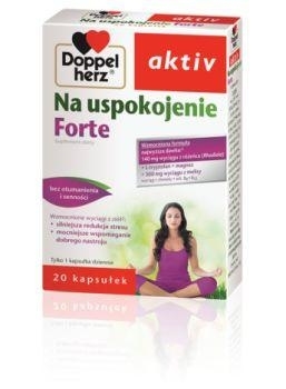 Zdjęcie Doppelherz aktiv Na uspokojenie Forte, 20 kapsułek