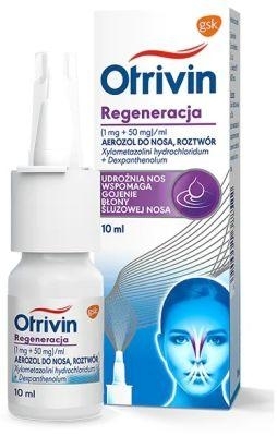 Zdjęcie Otrivin Regeneracja aerozol do nosa