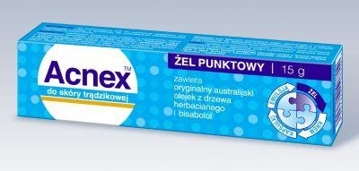 Zdjęcie ACNEX Żel punktowy do skóry trądzikowej 15g(tuba)