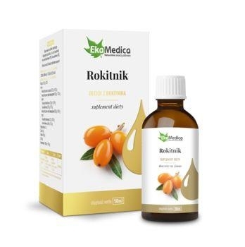 Zdjęcie Olejek Rokitnikowy 100% EkaMedica, 50ml