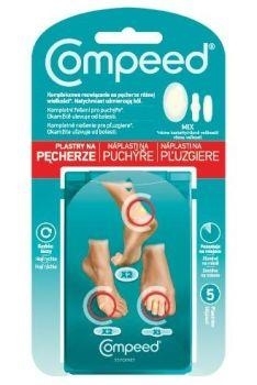 Zdjęcie COMPEED Plastry na pęcherze mix, 5 szt.