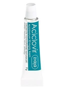 Zdjęcie Aciclovir Ziaja krem, 5 g (tuba)
