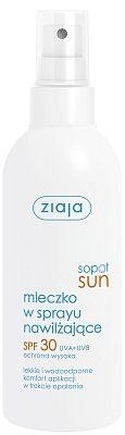 Zdjęcie ZIAJA SOPOT SUN Mleczko nawilżające w sprayu SPF 30