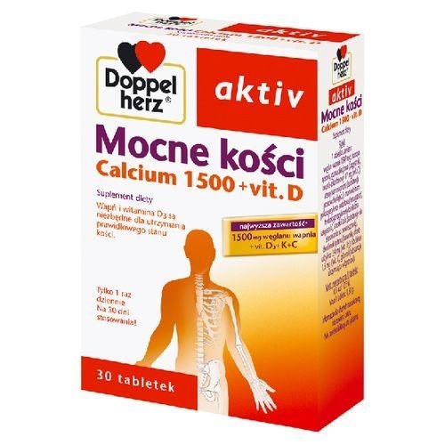 Zdjęcie Doppelherz aktiv Mocne kości Calcium1500+ vit.D 60 tabletek