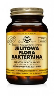Zdjęcie SOLGAR Jelitowa Flora Bakteryjna 60 kapsułek