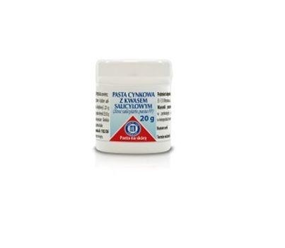 Zdjęcie Pasta cynkowa z kwasem salicylowym maść, 20 g